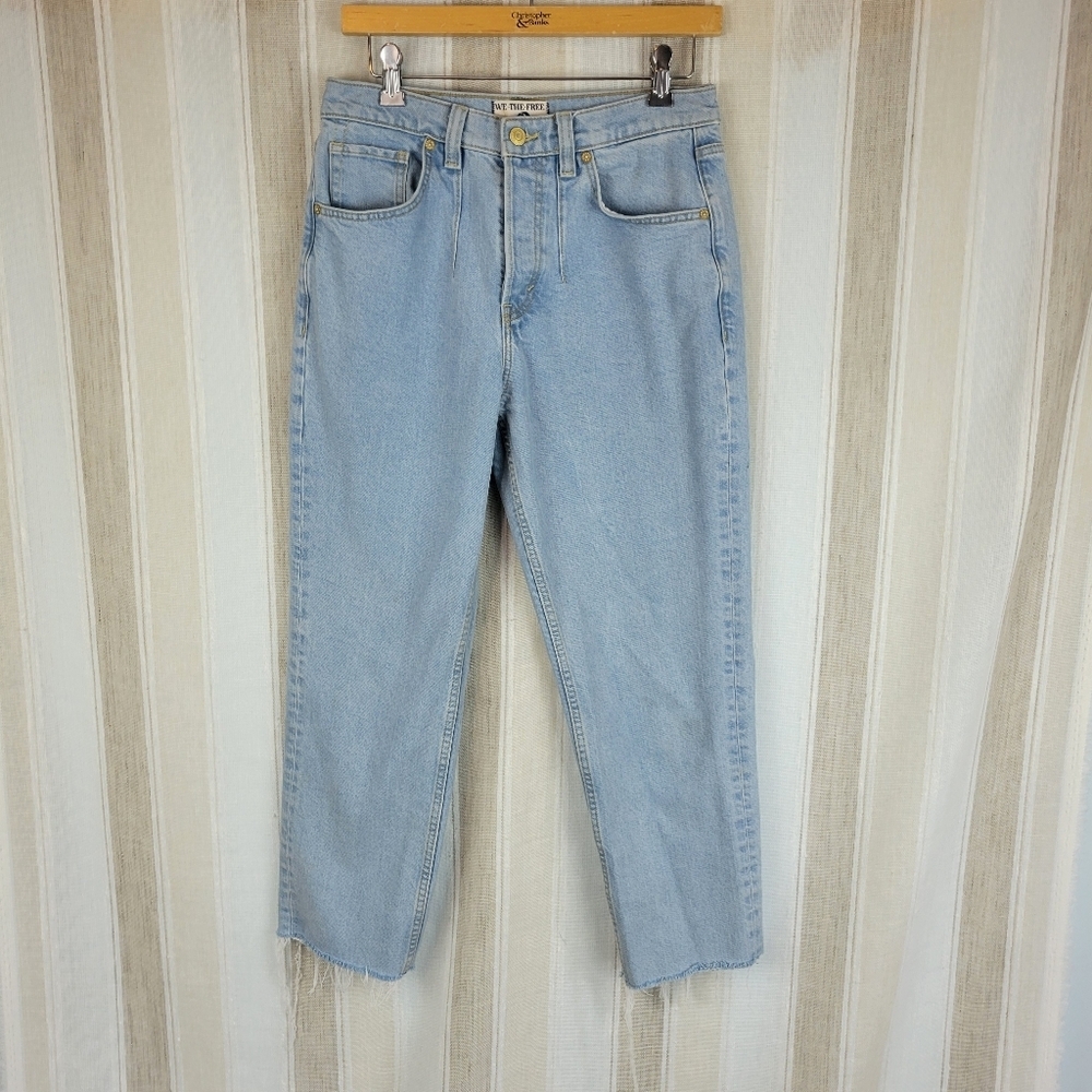 Free People x Care FP A New Day‎ Mid Jeans Blue Size 27